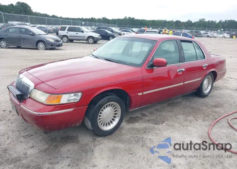 2000 Mercury Grand Marquis Ls z USA, uszkodzony, nr VIN 2MEFM75W3YX690374